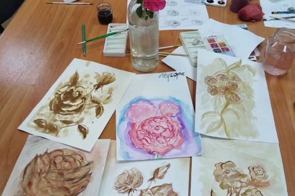 "Flowers of inspiration" - report