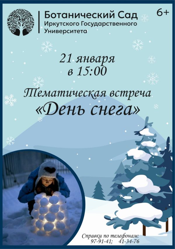 ТЕМАТИЧЕСКАЯ ВСТРЕЧА "ДЕНЬ СНЕГА"