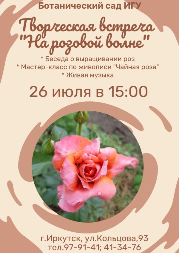 Творческая встреча "На розовой волне"