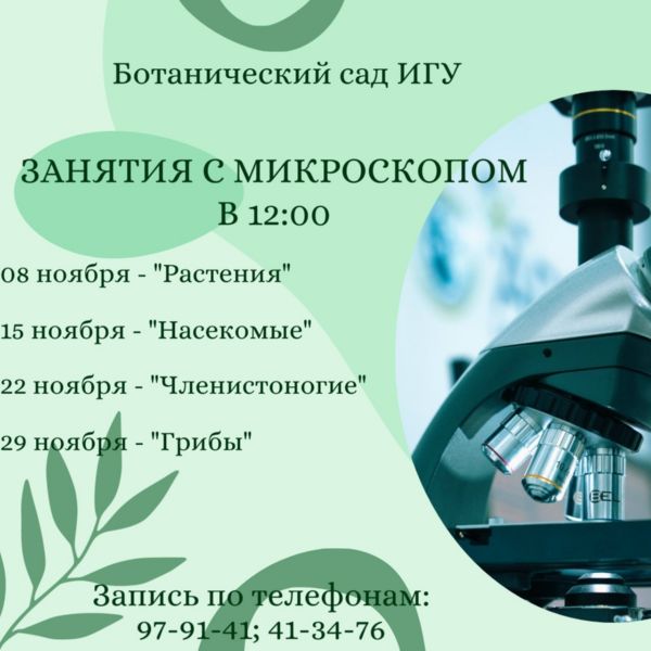 Узнай микромир!